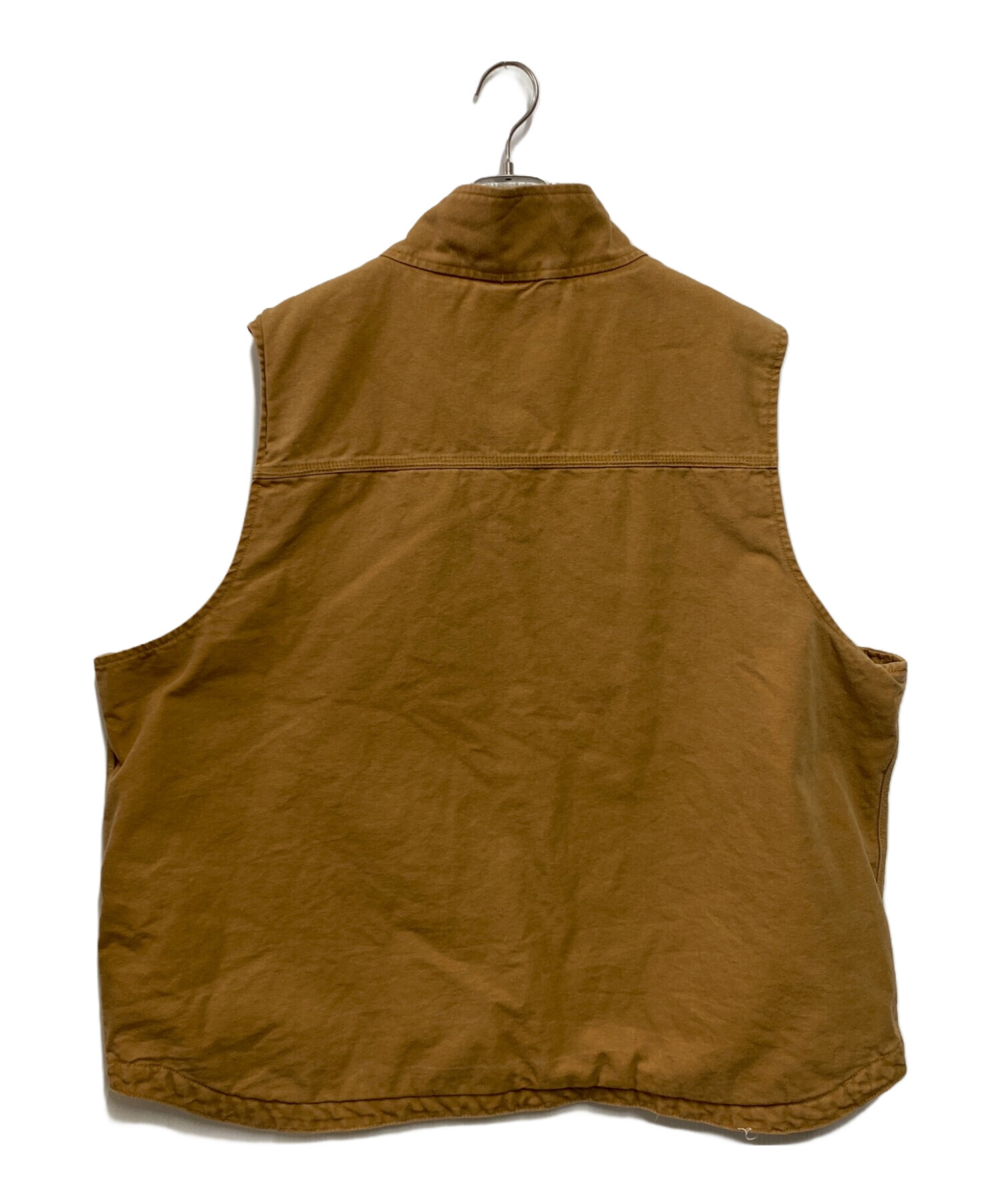 中古・古着通販】CarHartt (カーハート) ダックベスト ブラウン サイズ