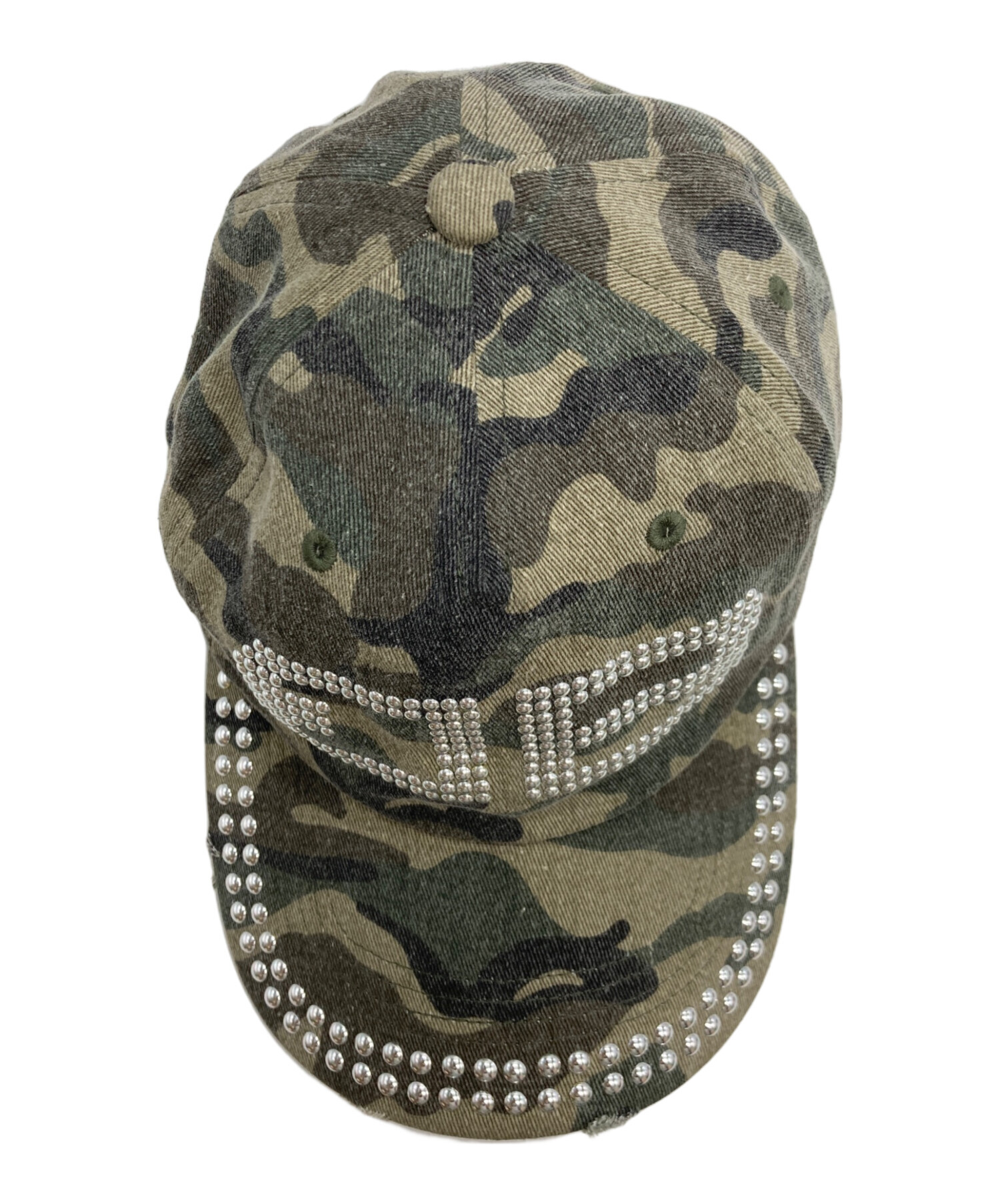 中古・古着通販】BEEDEN (ビーデン) BD STUDS DAMAGE CAP スタッズ