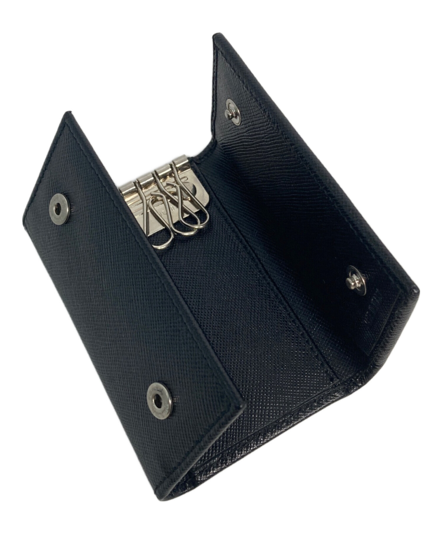 中古・古着通販】PRADA (プラダ) サフィアーノレザー 6連キーケース