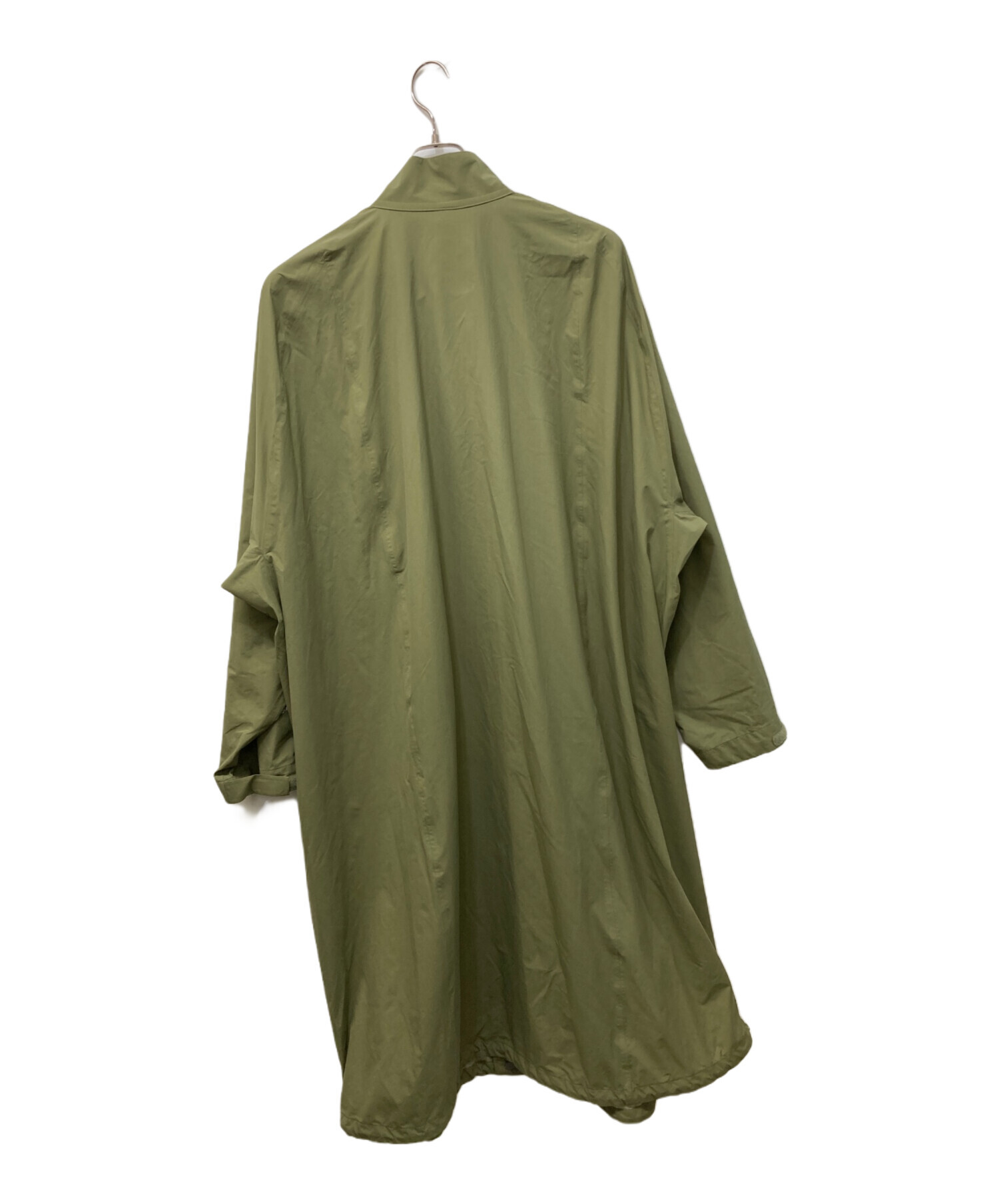 中古・古着通販】HYKE (ハイク) PERTEX MILITARY COAT カーキ サイズ:5