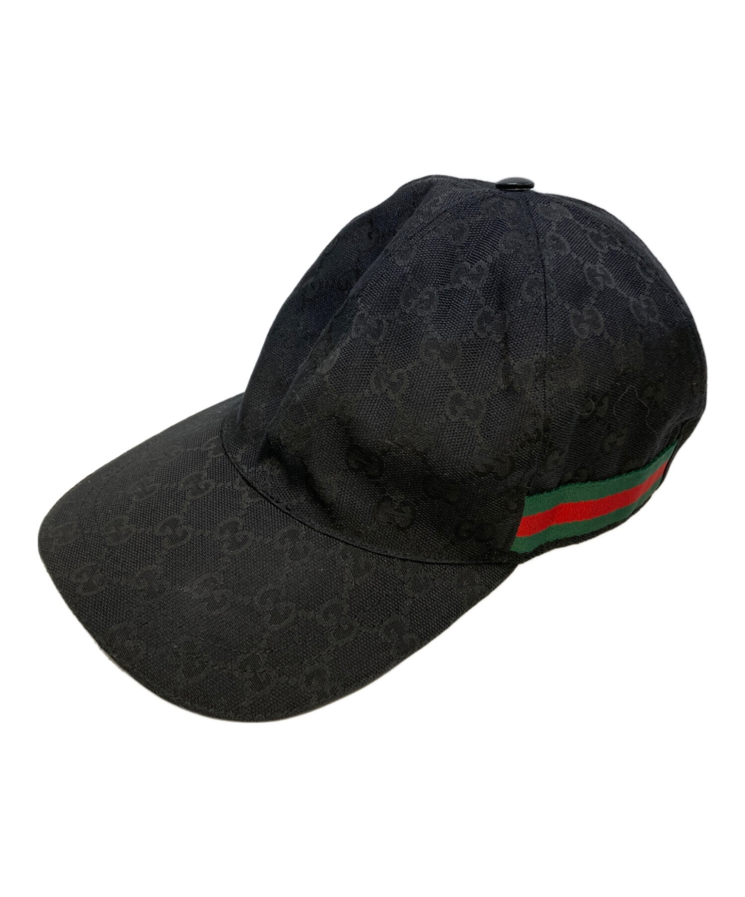 中古・古着通販】GUCCI (グッチ) ウェブ ストライプ付き GGキャンバス