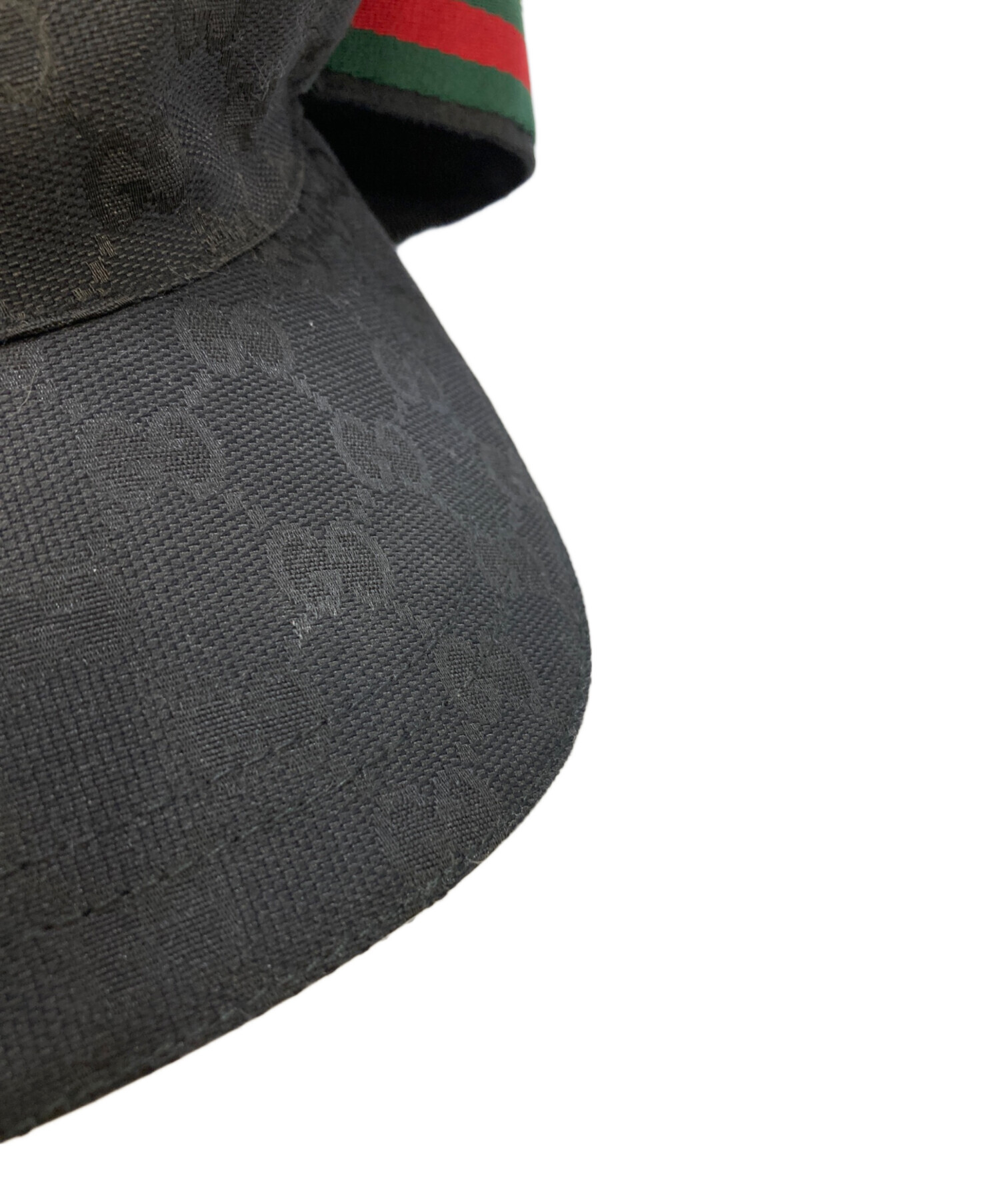 中古・古着通販】GUCCI (グッチ) ウェブ ストライプ付き GGキャンバス