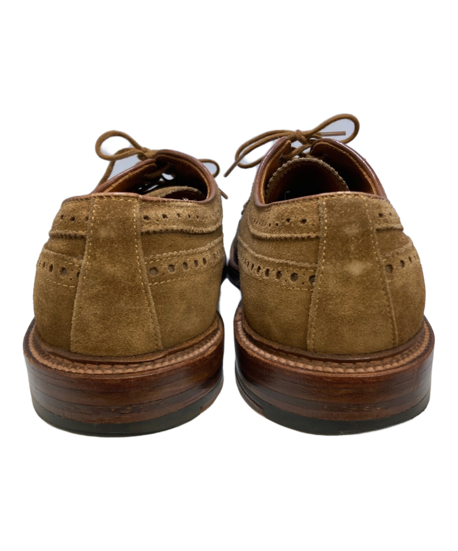 中古・古着通販】ALDEN (オールデン) ウィングチップシューズ ブラウン