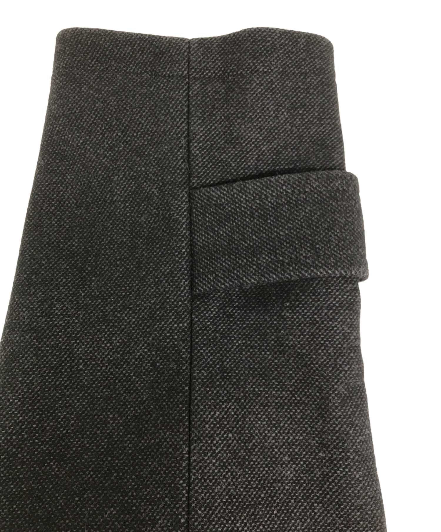 中古・古着通販】AURALEE (オーラリー) WOOL SILK MELTON LONG DUFFLE