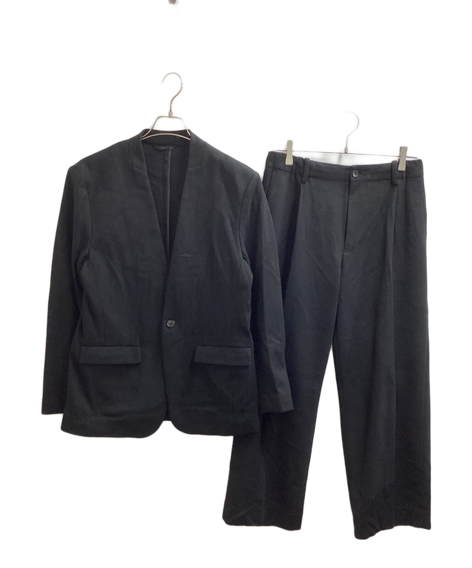 中古・古着通販】PLST (プラステ) ノーカラーセットアップ / 36