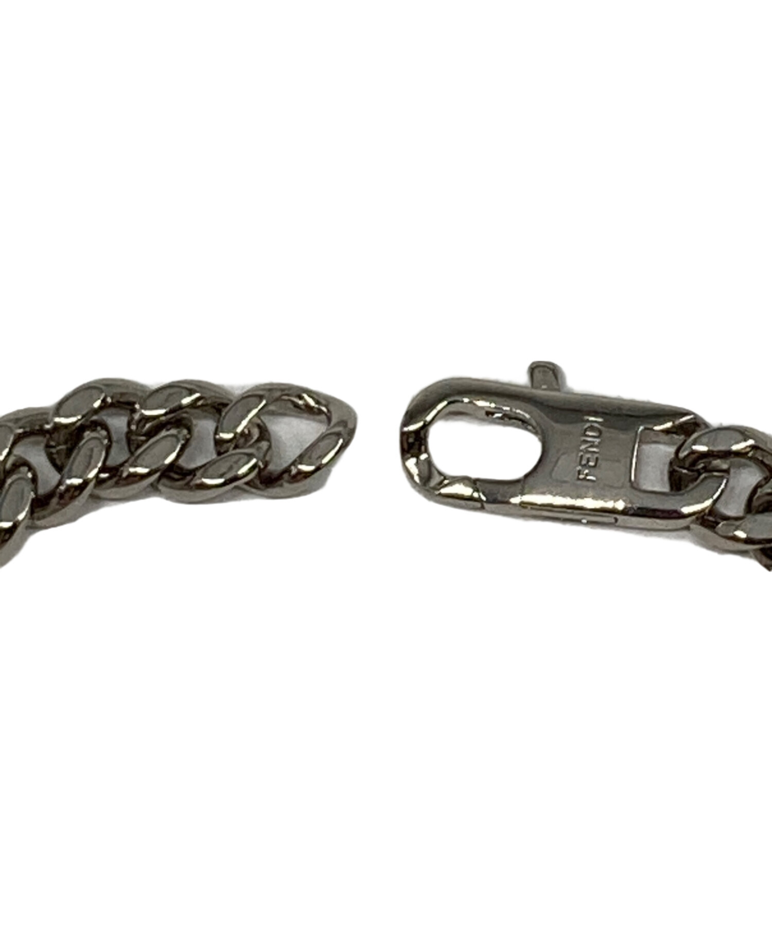 中古・古着通販】FENDI (フェンディ) チェーンブレスレット シルバー