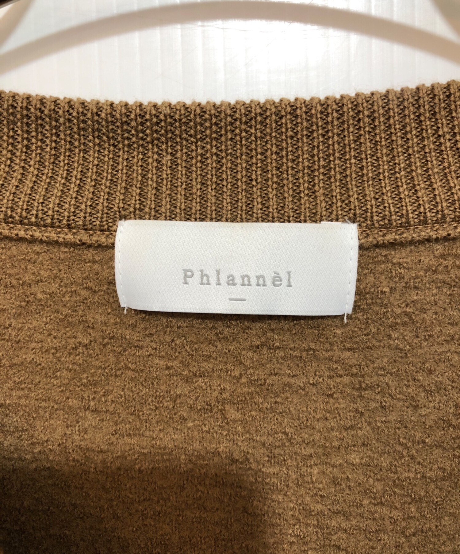 中古・古着通販】Phlannel (フランネル) Wool Yak V-neck Knit