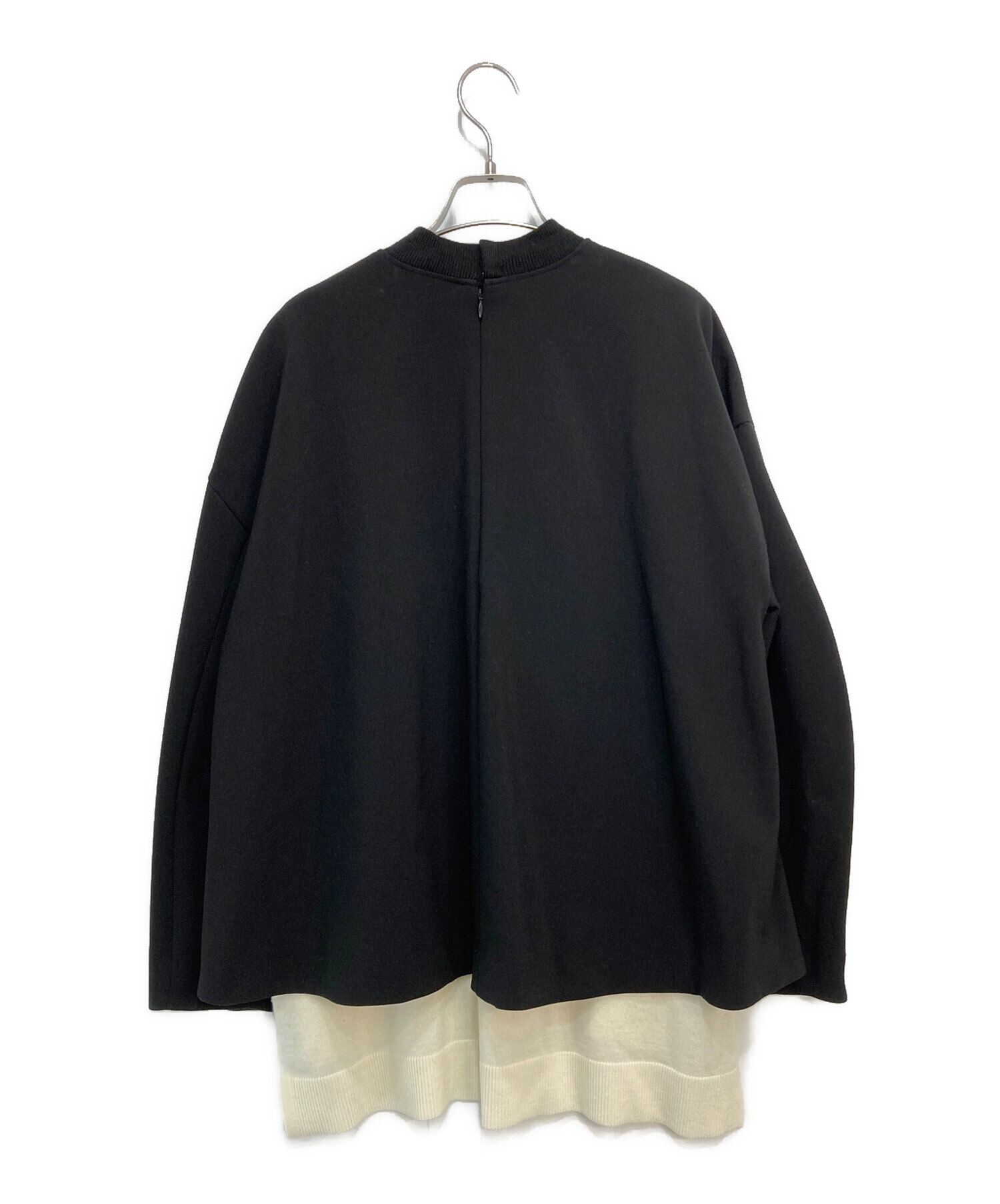 中古・古着通販】ENFOLD (エンフォルド) KNIT-LAYERED PULLOVER