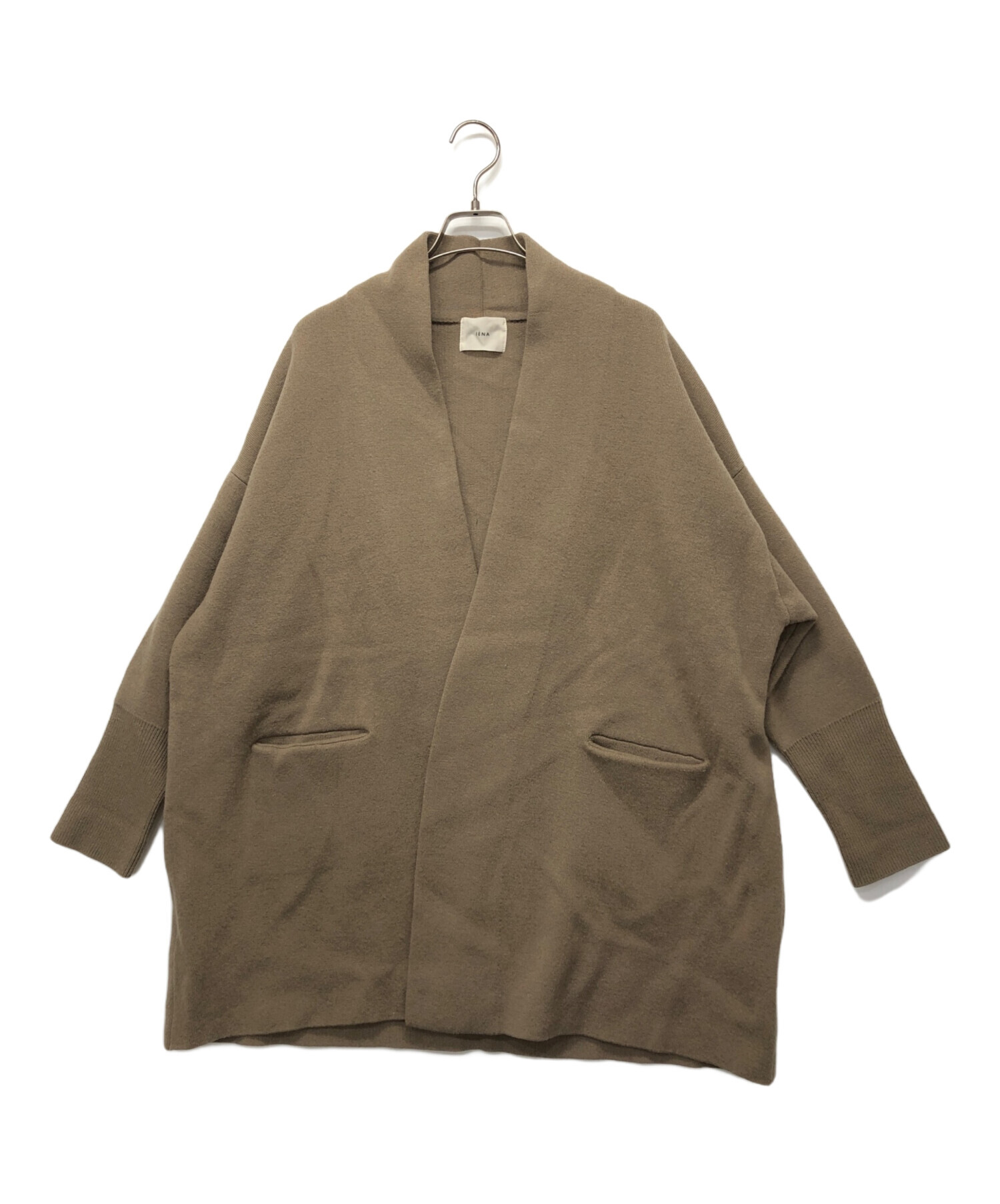 中古・古着通販】IENA (イエナ) ウールカシミヤニットガウンコート