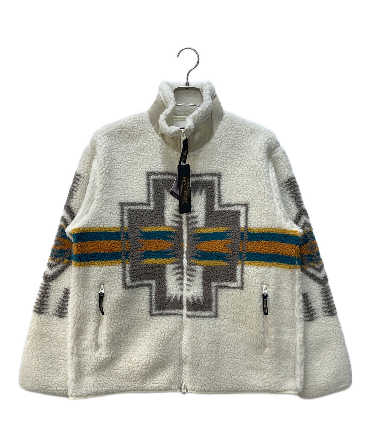 中古・古着通販】PENDLETON (ペンドルトン) ネイティブ柄ボアフリース