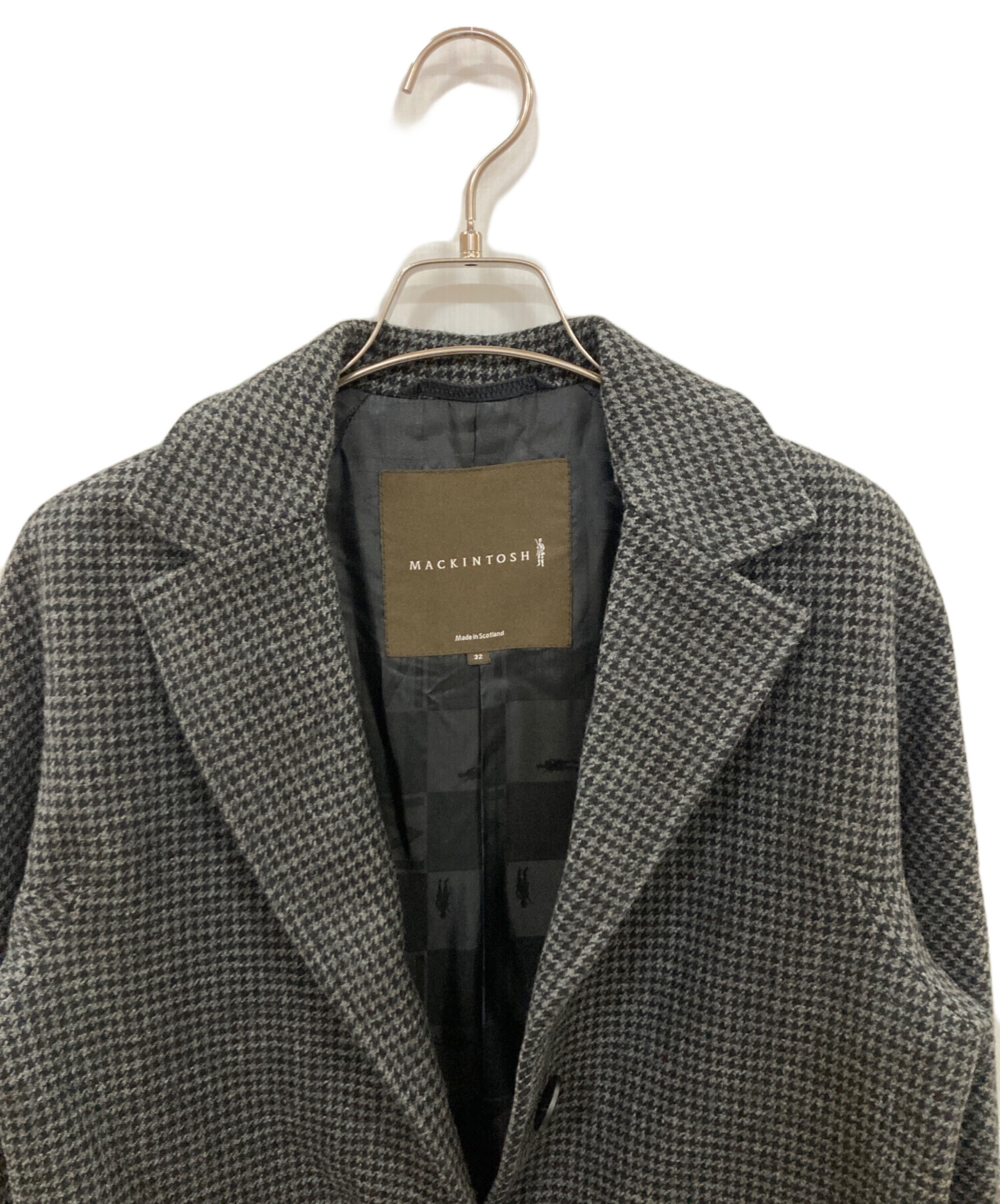 中古・古着通販】MACKINTOSH (マッキントッシュ) 千鳥格子柄ウール