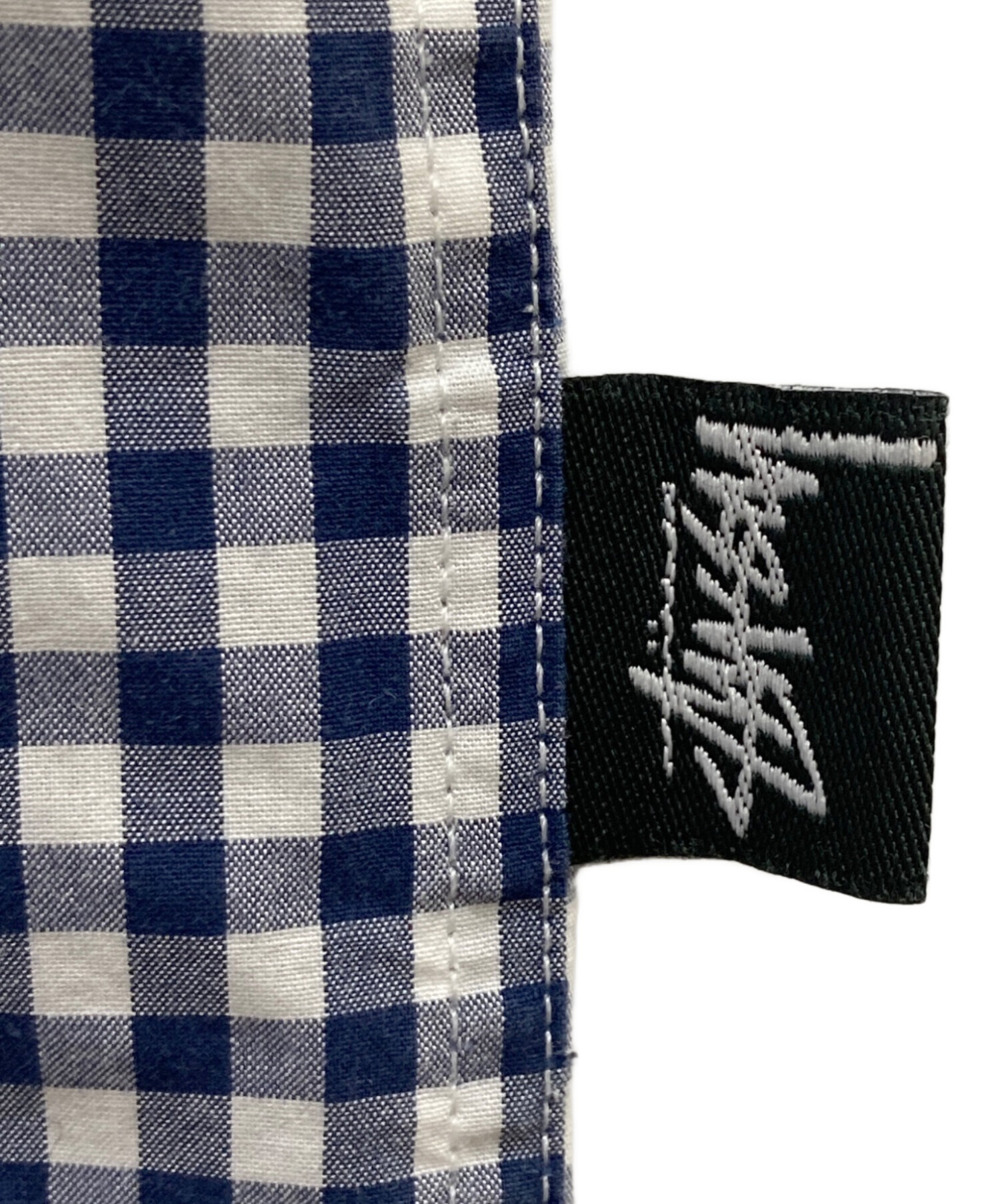 中古・古着通販】stussy (ステューシー) Gingham Check S/S Shirt