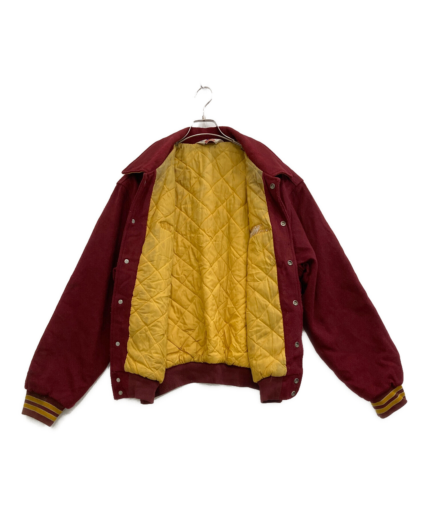 中古・古着通販】Rennoc (レノック) スタジャン レッド サイズ:XL