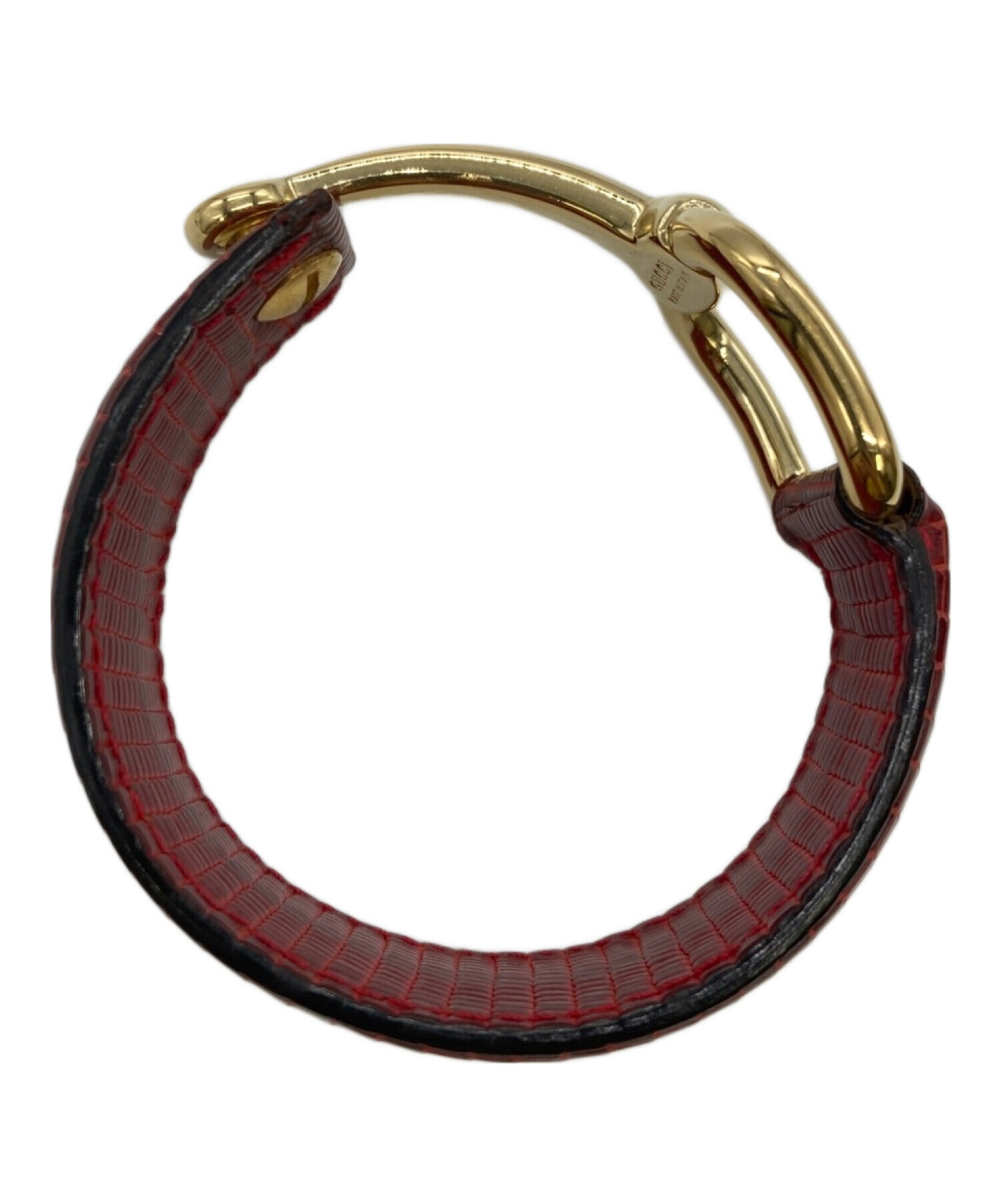 中古・古着通販】GUCCI (グッチ) ホースビットレザーブレスレット