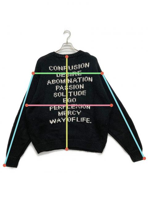 中古・古着通販】WTAPS (ダブルタップス) INGREDIENT SWEATER ブラック
