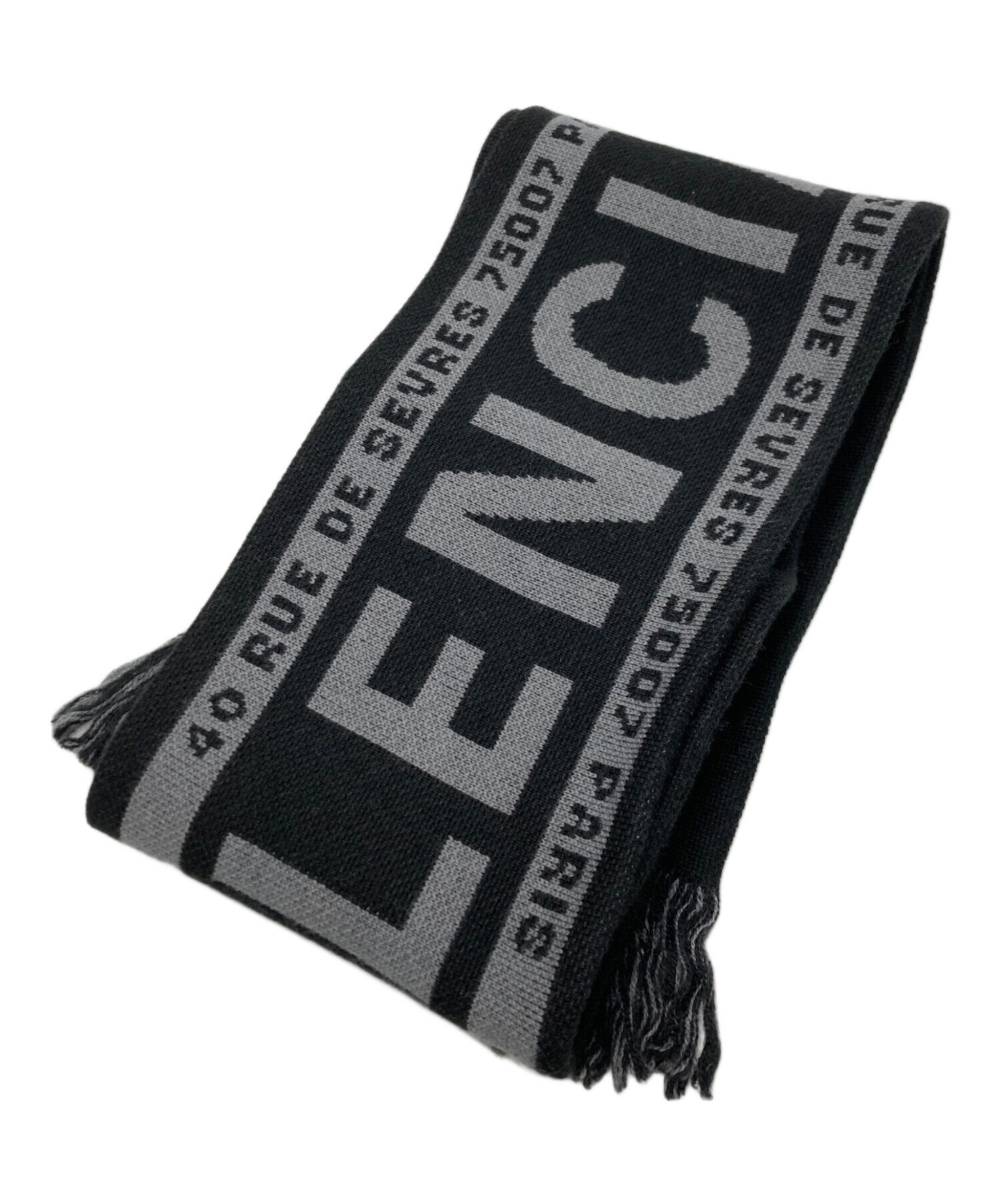 中古・古着通販】BALENCIAGA (バレンシアガ) フットボールロゴマフラー
