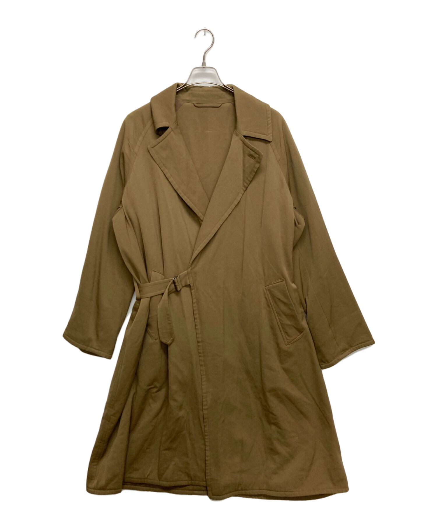 中古・古着通販】COMOLI (コモリ) ウール中綿タイロッケンコート