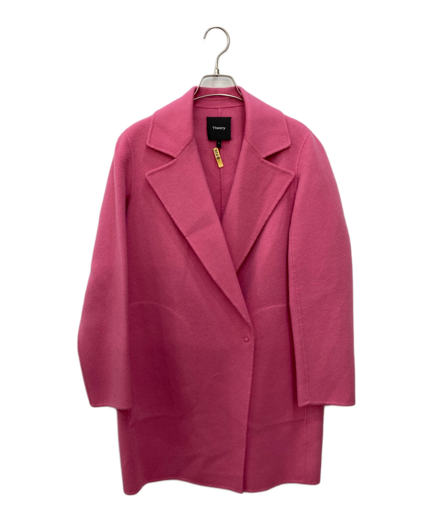中古・古着通販】theory (セオリー) NEW.DIVIDE/BOY.COAT ピンク