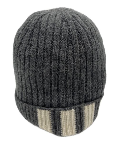 中古・古着通販】Thom Browne (トムブラウン) ニット帽 グレー