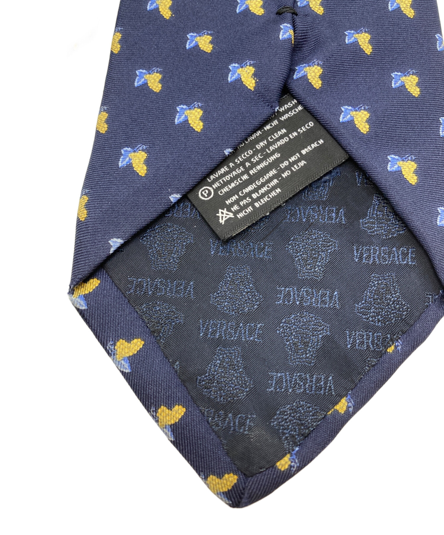中古・古着通販】VERSACE (ヴェルサーチェ) ネクタイ ネイビー サイズ