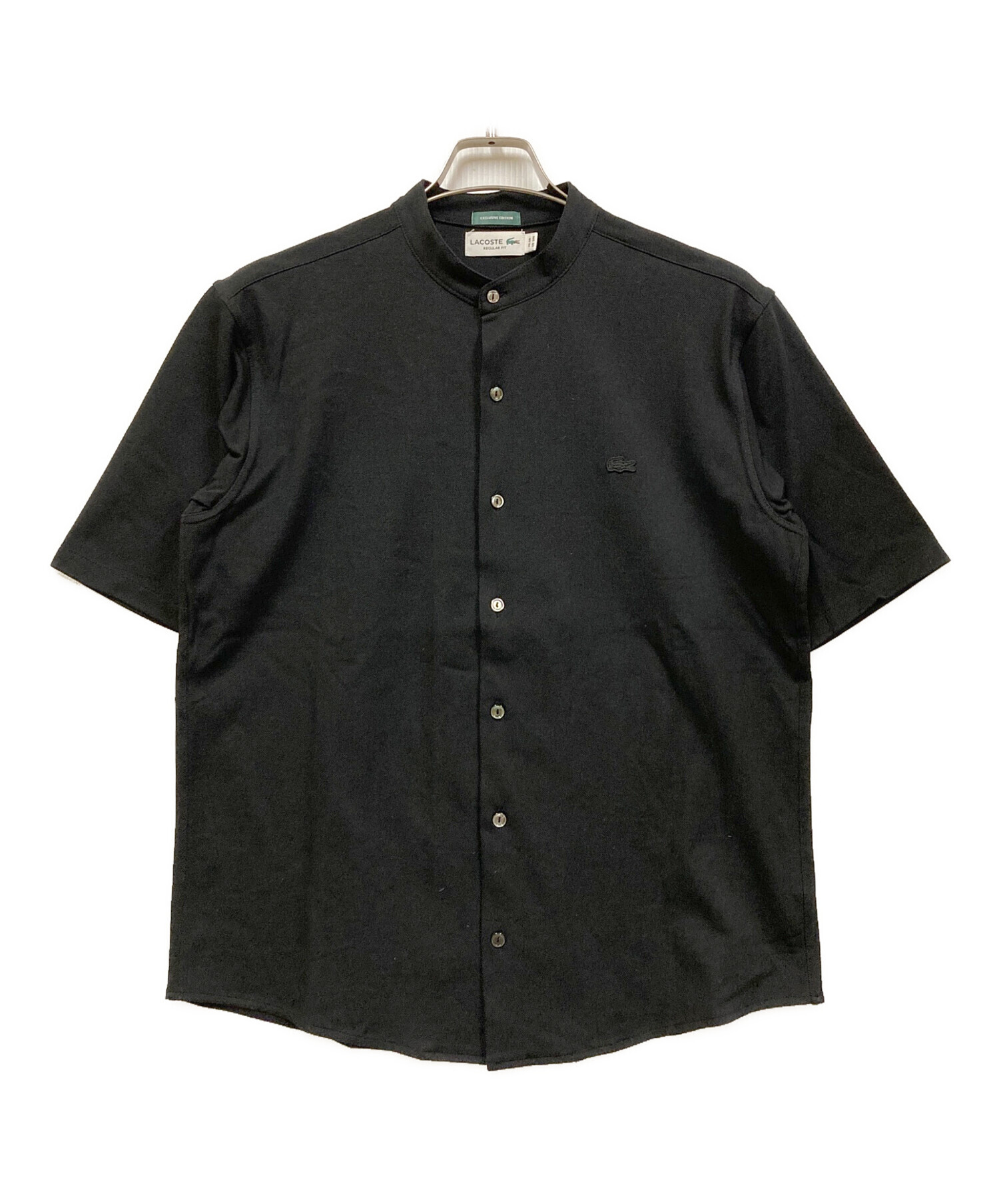中古・古着通販】LACOSTE (ラコステ) バンドカラーオープンシャツ