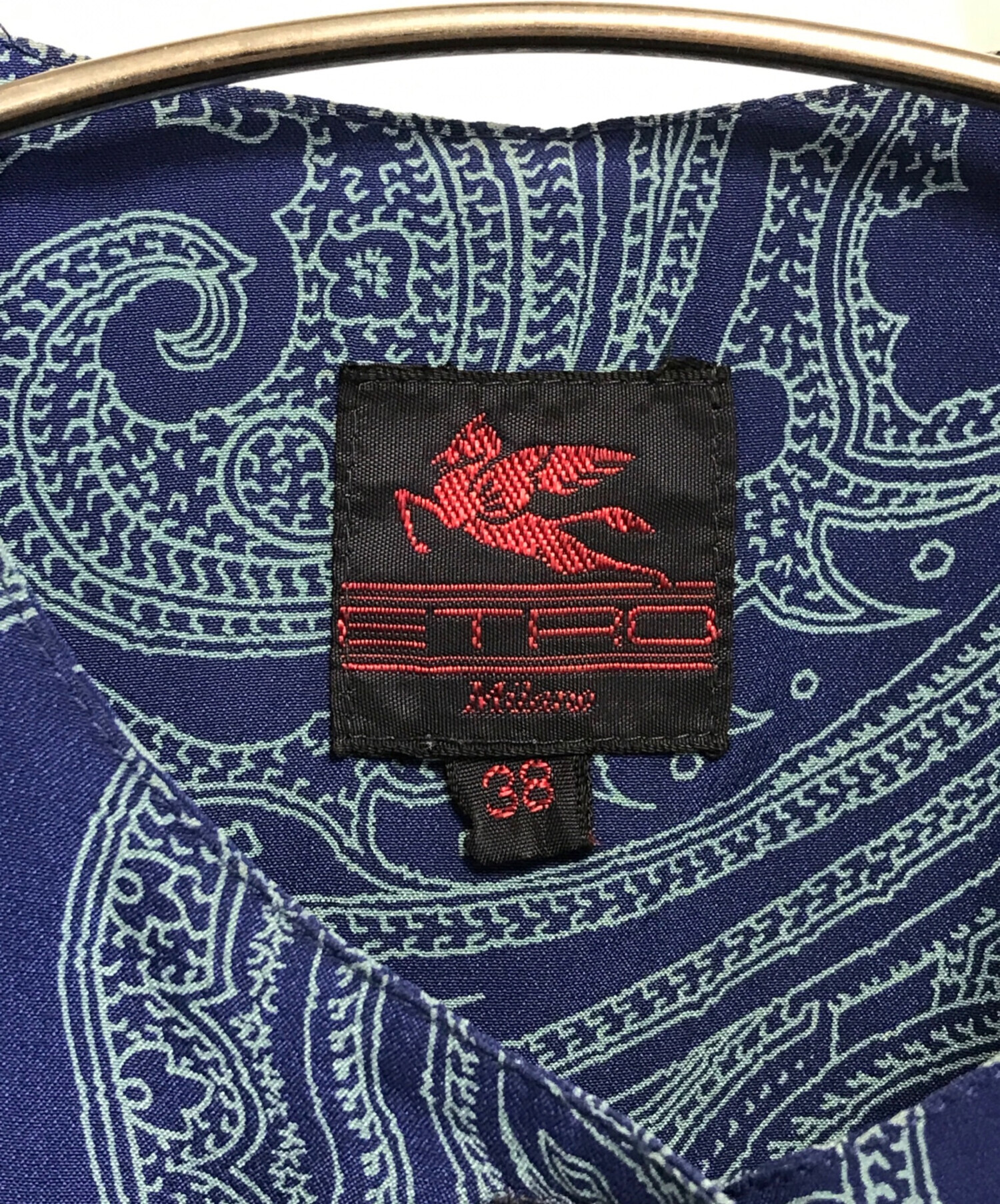中古・古着通販】ETRO (エトロ) ペイズリー柄セットアップスーツ