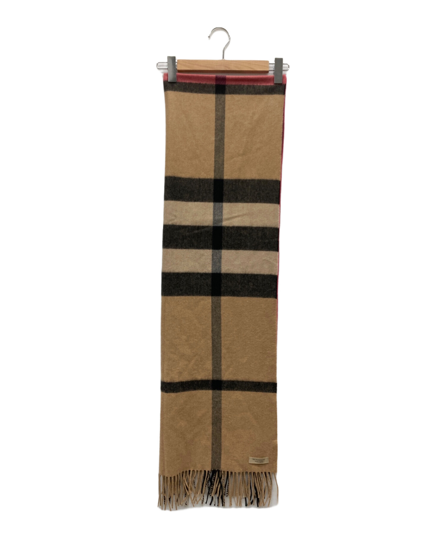 中古・古着通販】BURBERRY (バーバリー) リバーシブルカシミヤチェック