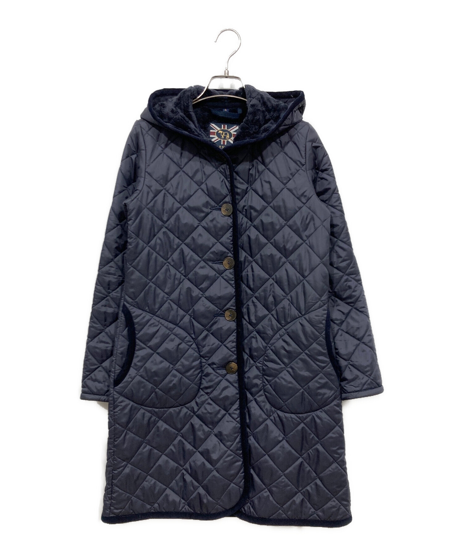 中古・古着通販】LAVENHAM (ラベンハム) 裏ボアキルティングコート