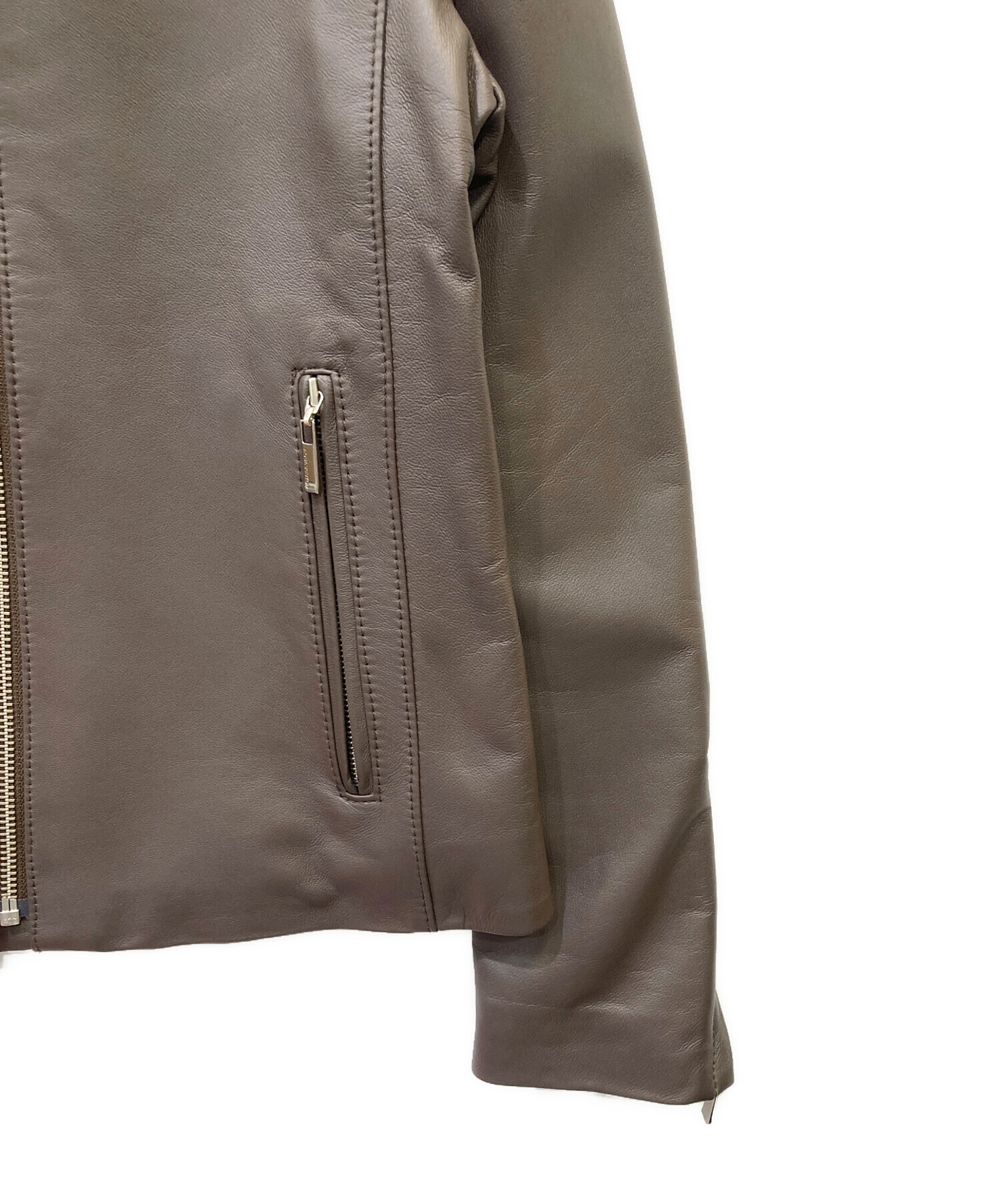 中古・古着通販】Aquascutum (アクアスキュータム) レザーライダース