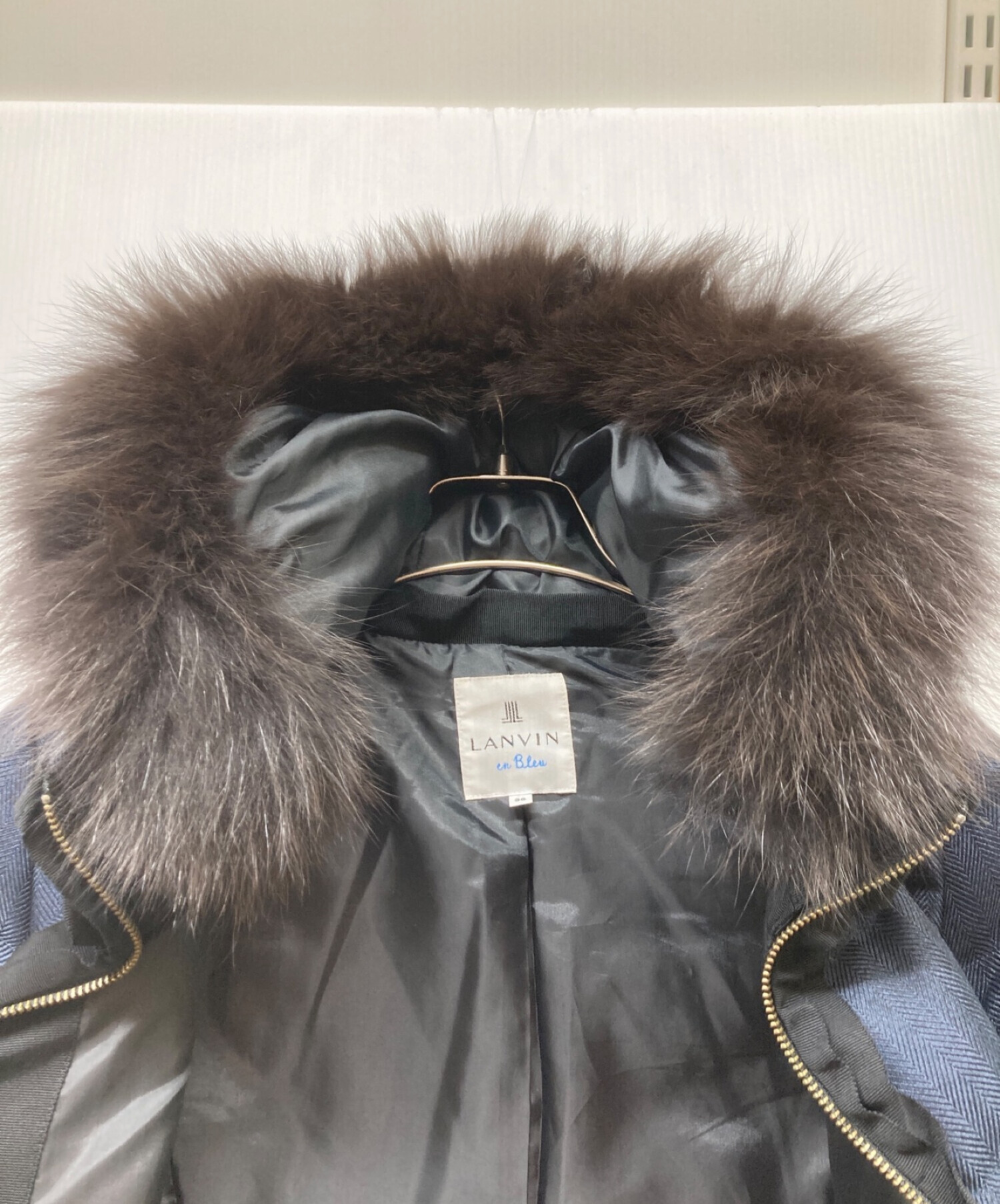 中古・古着通販】LANVIN en Bleu (ランバンオンブルー) ヘリンボン