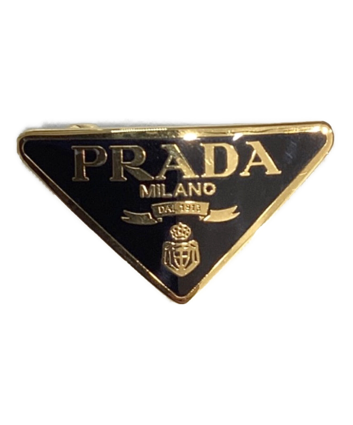 中古・古着通販】PRADA (プラダ) バレッタ / トライアングルロゴヘア
