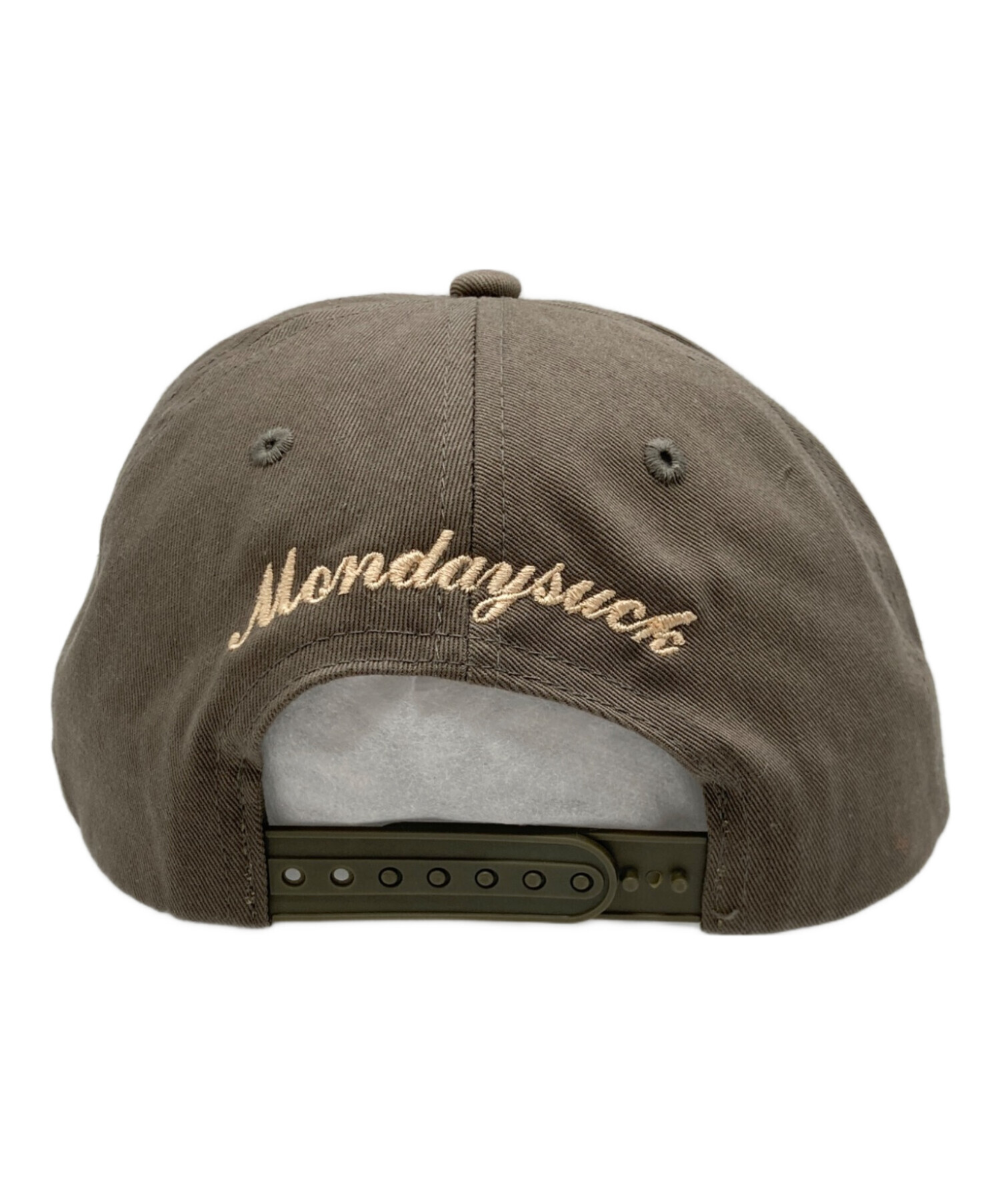 中古・古着通販】mondaysuck (マンデーサック) キャップ カーキ
