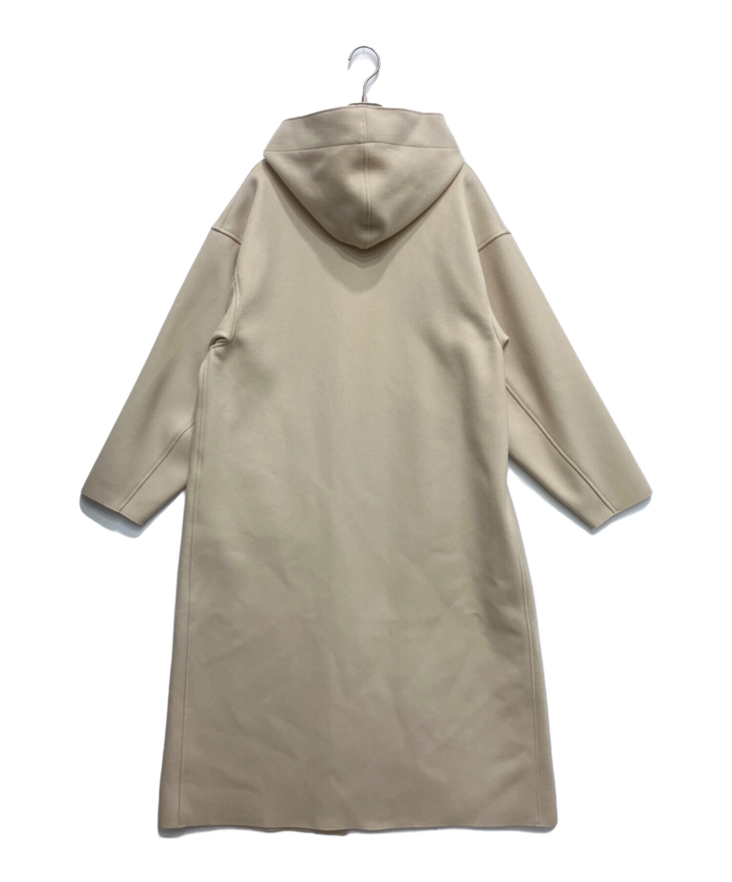 中古・古着通販】HYKE (ハイク) MELTON HOODED WORK COAT/メルトン