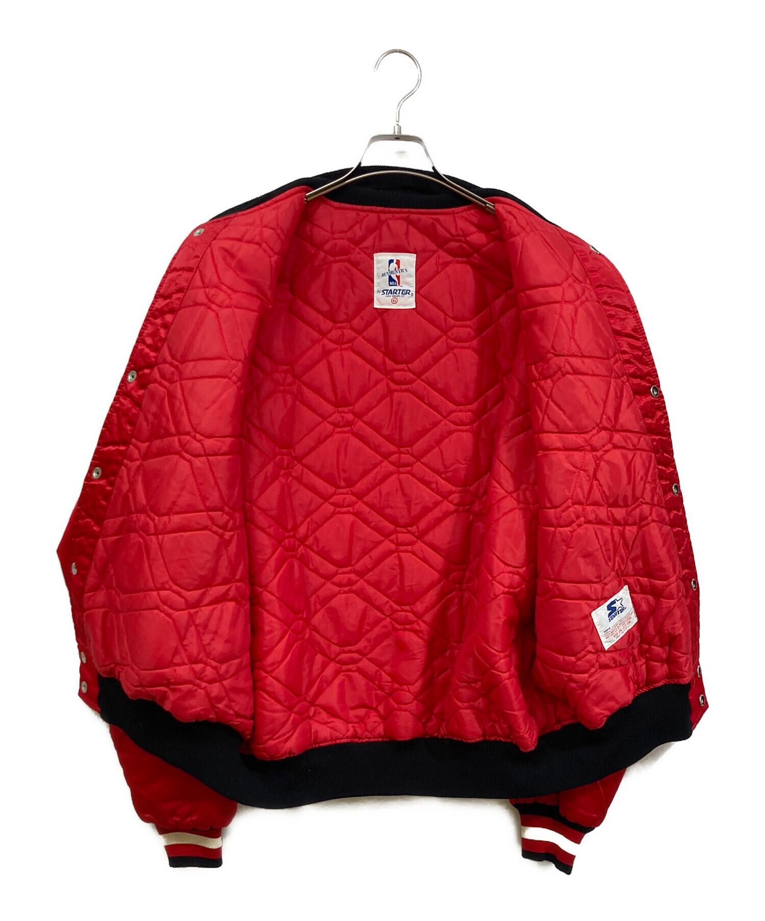 中古・古着通販】STARTER (スターター) スタジャン レッド サイズ:XL