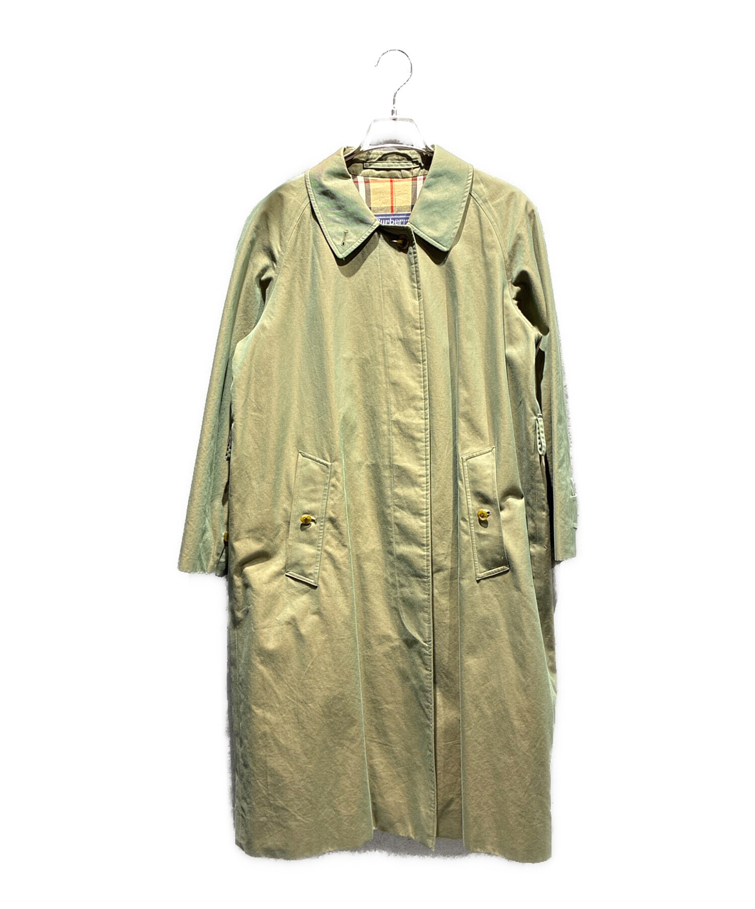 中古・古着通販】Burberry's (バーバリー) 玉虫ステンカラーコート
