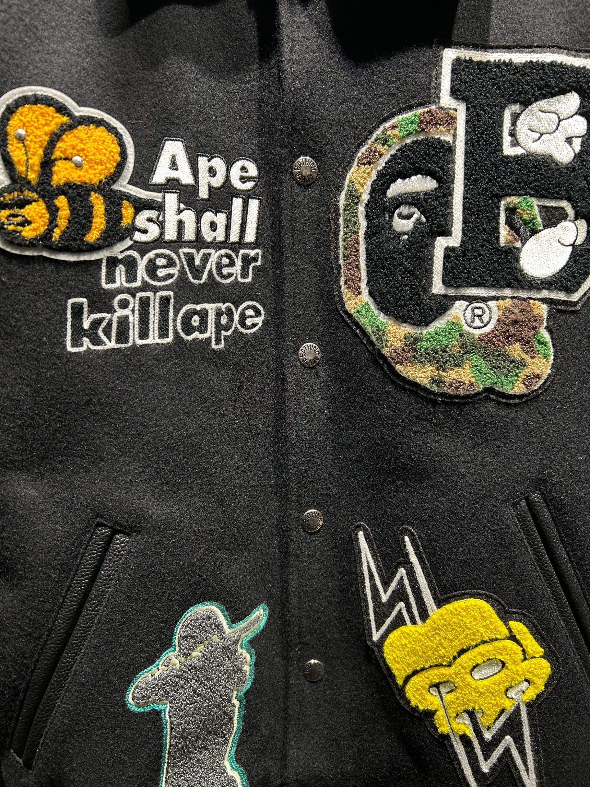 中古・古着通販】A BATHING APE (ア ベイシング エイプ) BAPE Varsity