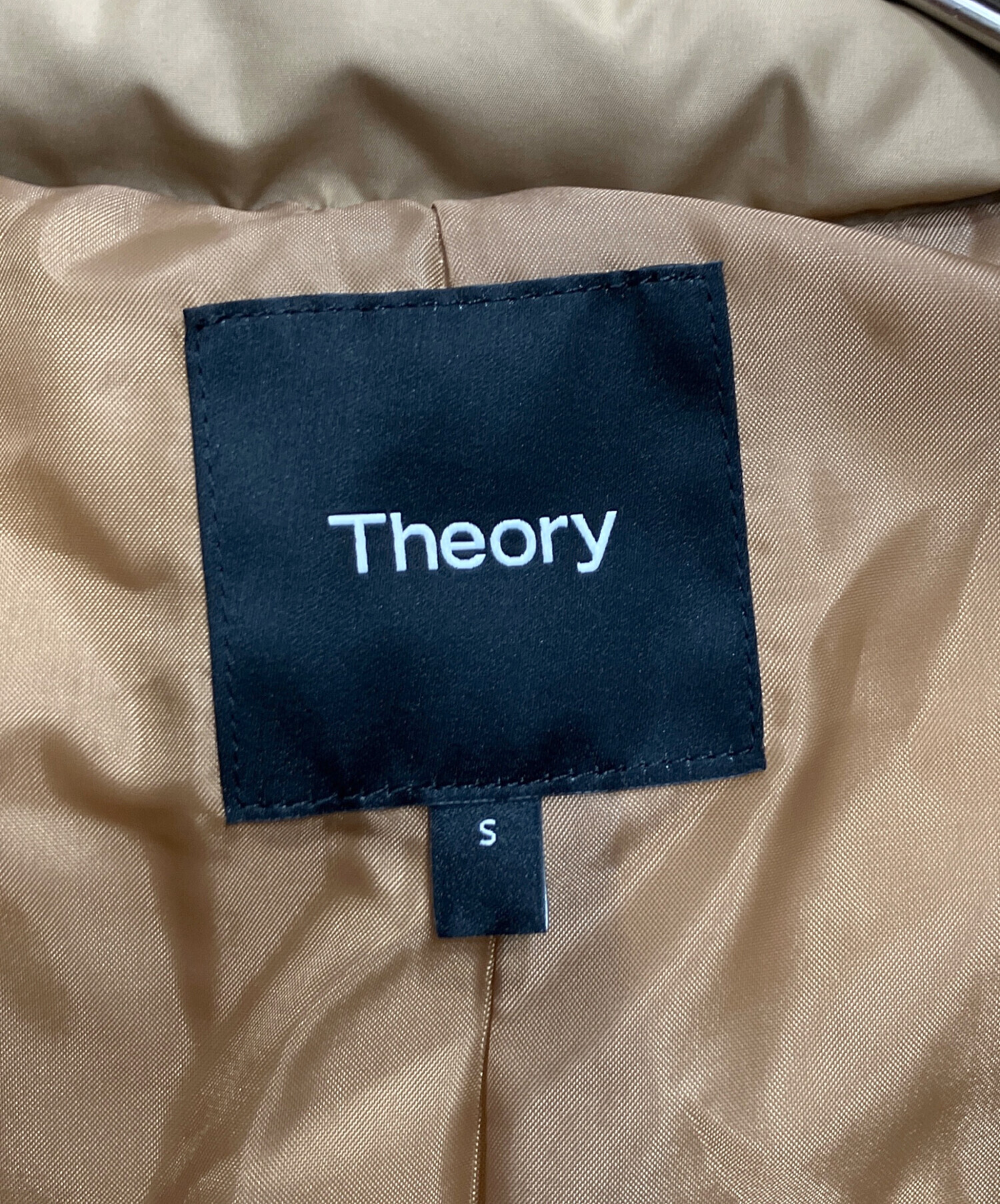 中古・古着通販】theory (セオリー) ダウンコート ブラウン サイズ:S