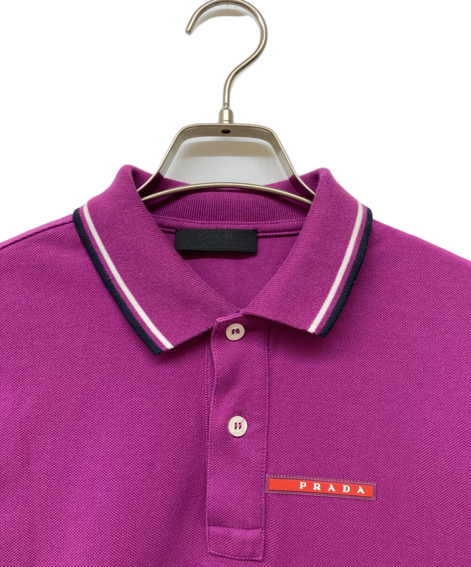 中古・古着通販】PRADA SPORTS (プラダスポーツ) logo polo shirt