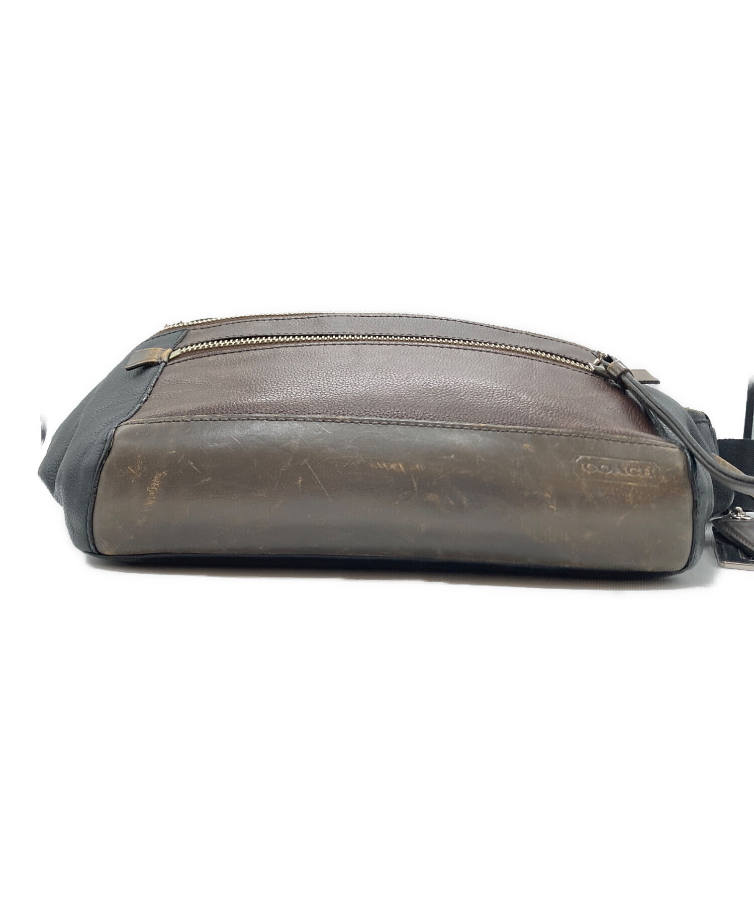 中古・古着通販】COACH (コーチ) トンプソンレザーボディバッグ