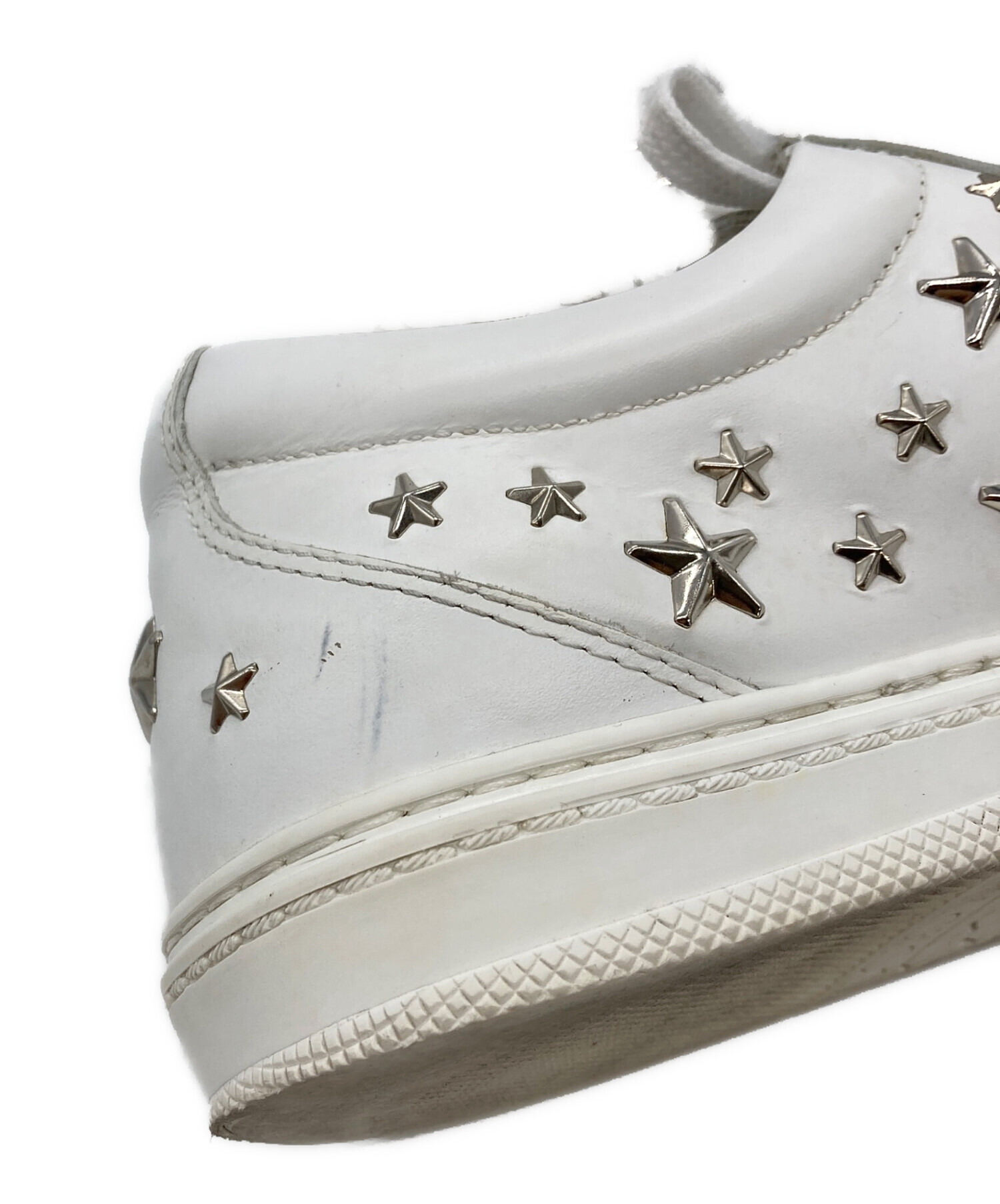 中古・古着通販】JIMMY CHOO (ジミーチュウ) スタッズスニーカー