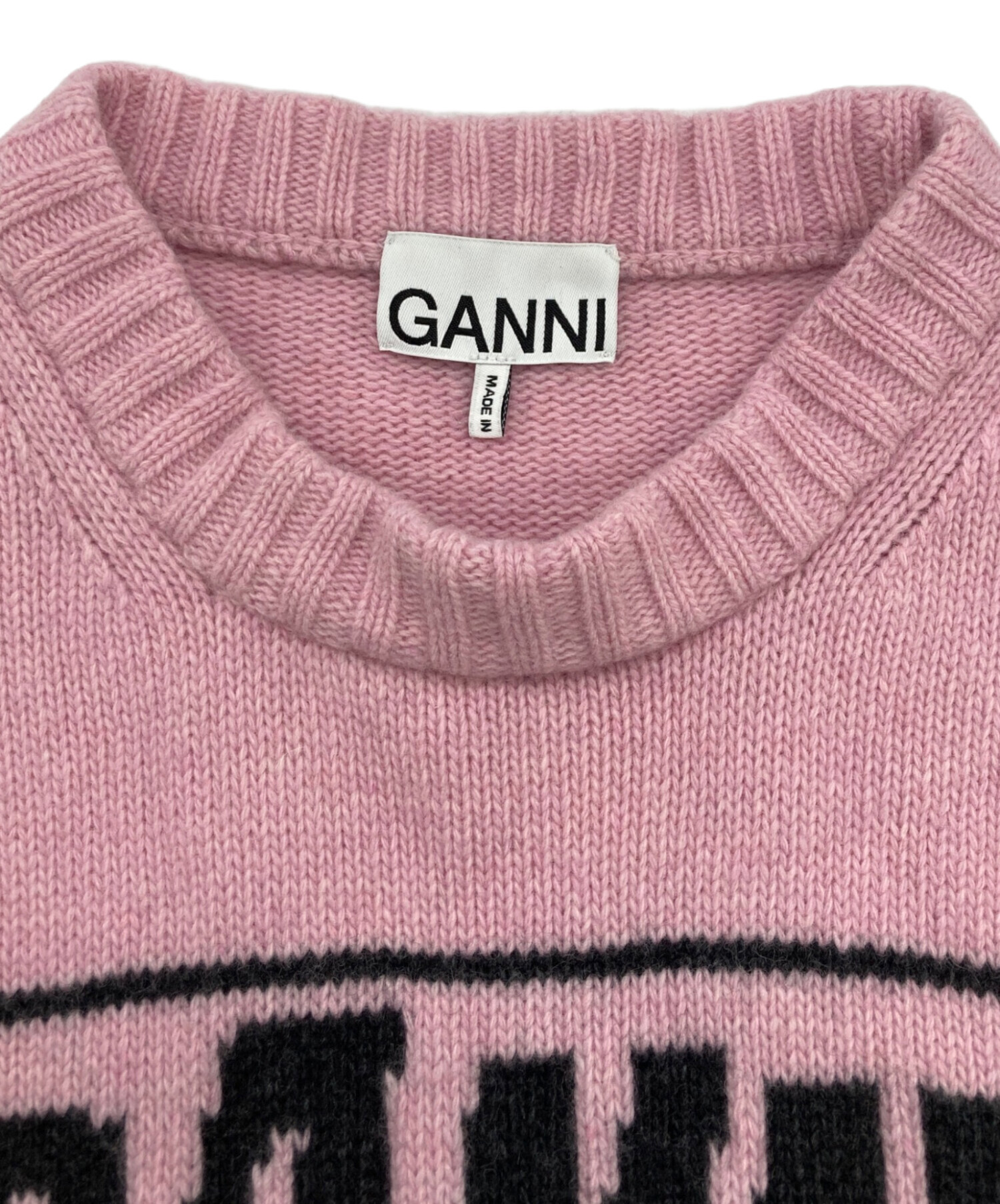 中古・古着通販】Ganni (ガニー) ニットベスト ピンク サイズ:S