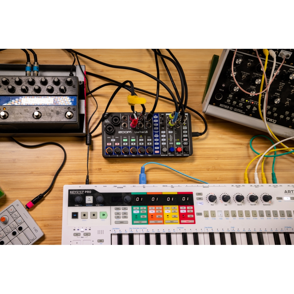 ZOOM LiveTrak L6 10-Track Mixer Recorder - Trew Audio