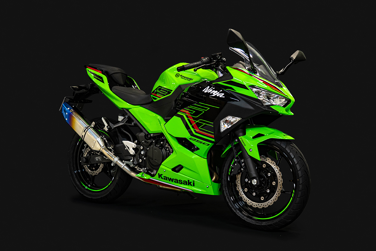 トリックスター / Ninja250(23-24)/Z250(23-)政府認証スリップオン