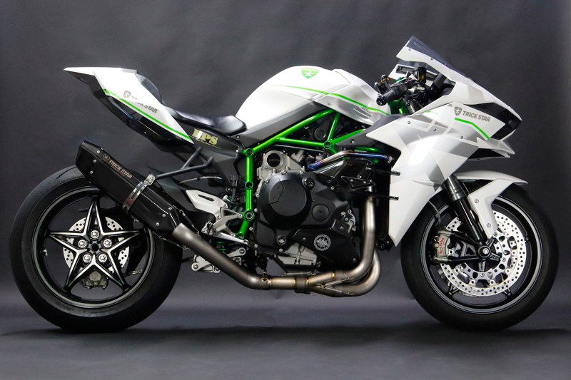 トリックスター / Ninja H2 フルエキゾーストマフラーIKAZUCHI (15-)