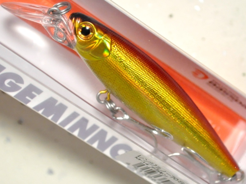 バスデイ レンジミノー70S：M-14 アカキン【ネコポス配送可】の通販