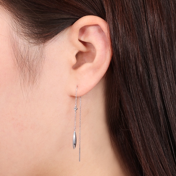 プラチナダイヤモンドピアス(RPE659-001)|TSUTSUMI（ジュエリーツツミ