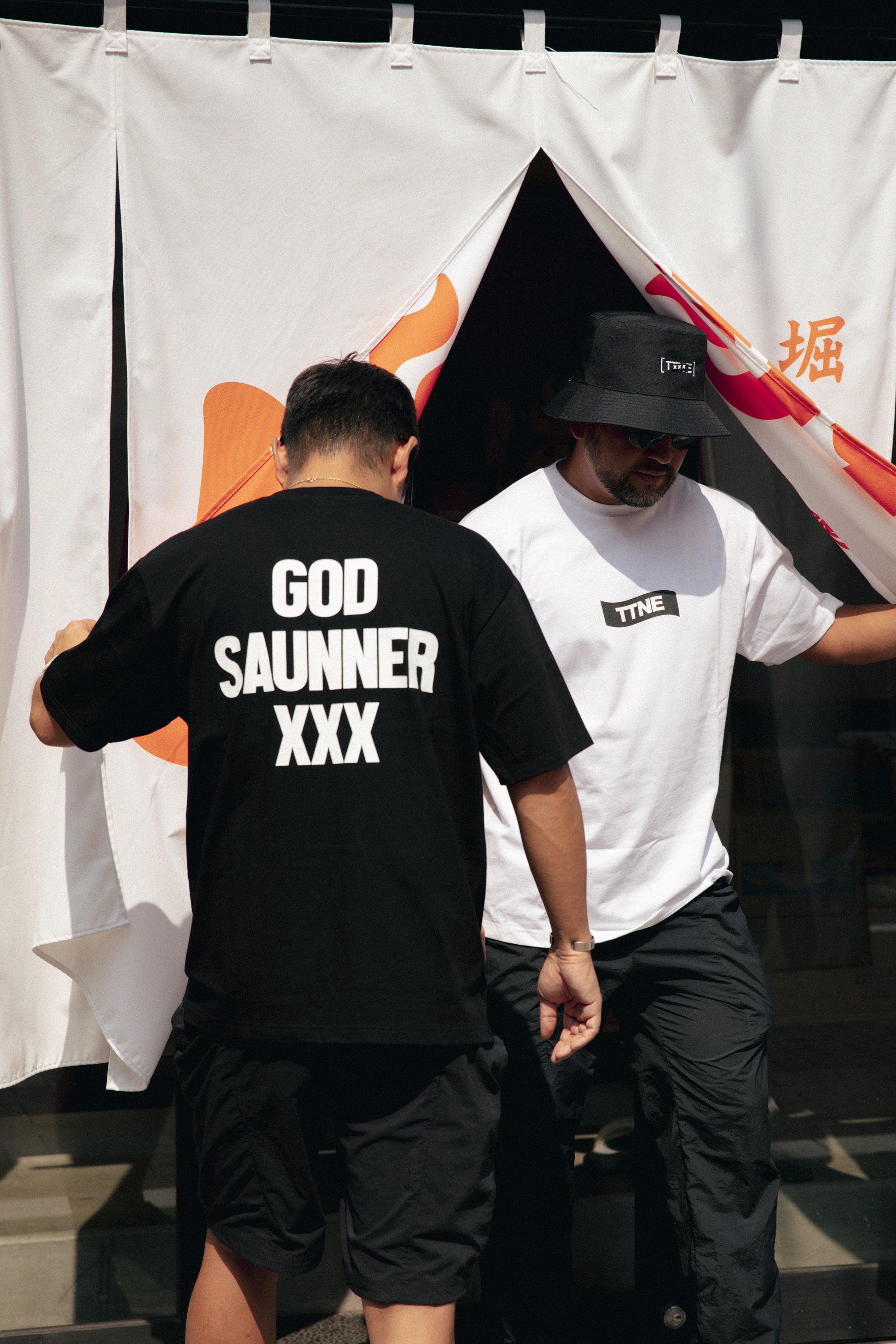 GOD SELECTION XXX × ［TTNE］LOGO T-SHIRTS - Black – SHOP [TTNE]