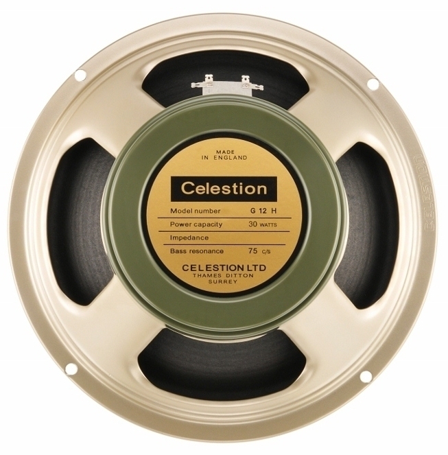 Celestion Heritage G12H 75Hz 12'' 30W Made In England