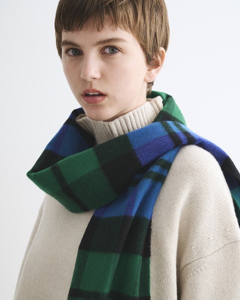 CASHMERE MUFFLER カシミヤマフラー｜ブラックウォッチ｜Goods