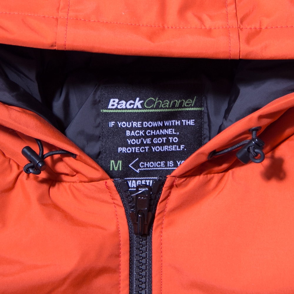 バックチャンネル ナイロン 3レイヤー フーデッド ジャケット | BACK